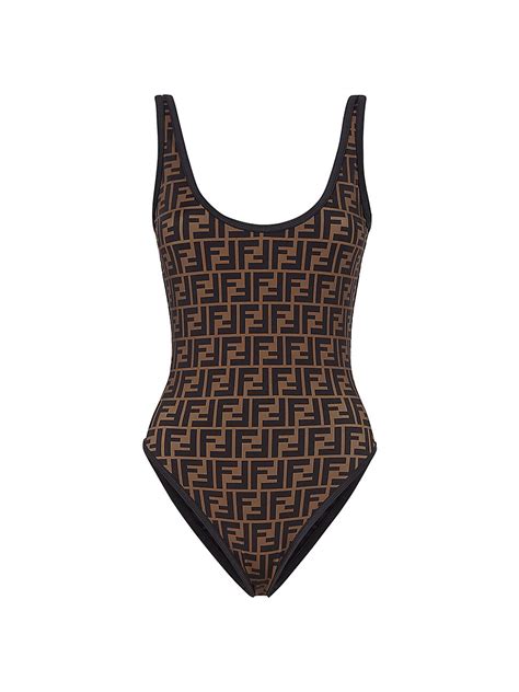 fendi one piece|fendi fendirama one piece swimsuit.